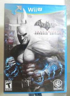 Batman Arkham City Armored Edition Juego Wiiu Nintendo Wii