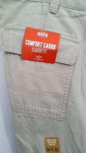 Dockers Pantalon Cargo Comfort - Caballeros 100% Original