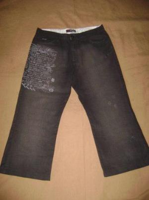 Hermoso Jeans Modelo Chavito O 3/4 Rip Curl En Buen Estado