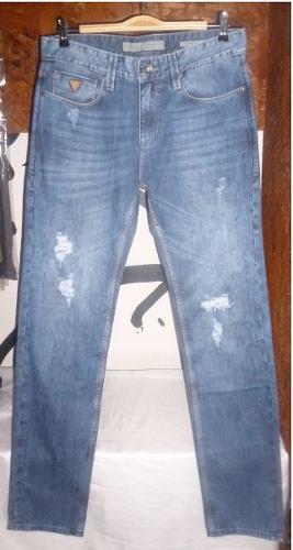Jeans Guess Modelo Vermont - Slim Tapered Nuevo Talla 30