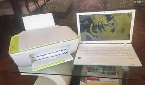 Lap Top TOSHIBA e Impresora HP