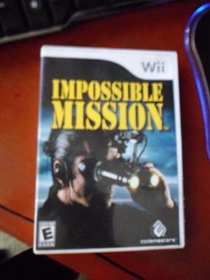 Mission Impossible Nintendo Wii,cambio Juegos Xbox One