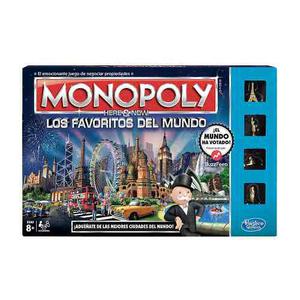 Monopoly Favoritos Del Mundo Hasbro Nuevo Original - Maxx!