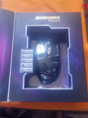 Mouse Gamer Micronics Diamond en caja Operativo entrego