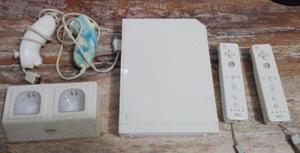 Nintendo Wii 6 Juegos Originales 2 Mandos Cargador Maleta