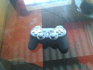 PS3 slim1 mando con forro¡buen estado!