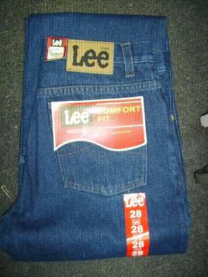 Pantalon Jean Lee. Talla 28 Colores: Azul Clasico Y Grafito