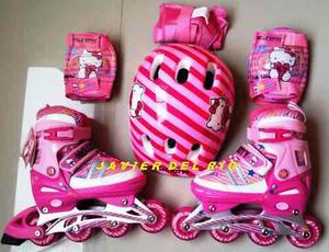 Patines Hello Kitty, Riel Alumino, Abec 7, Delivery Gratis*