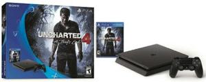 Play Station 4 Slim con Uncharted 4, Ps
