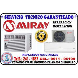 Reparaci�n de aire acondicionado MIRAY en lima 241-1687