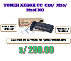 TONER XEROX CC C20/ M20/ M20I NG
