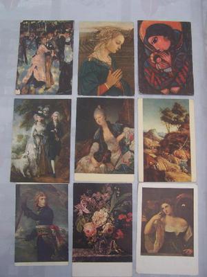 coleccion postales de arte de antiguas