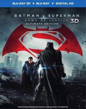 Blu Ray Batman V Superman Ultimate Edition 3d - 2d - Stock