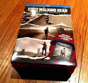 Blu Ray Walking Dead Temporada 1,2,3 + Polo Edición