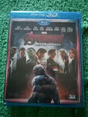 Blu-ray 3d Avengers La Era Del Ultron Original Sellado