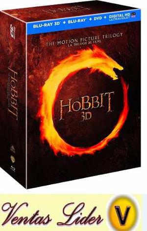 Blu-ray 3d / El Hobbit Trilogía Box-set. De Ventaslider