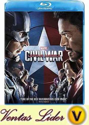 Blu-ray / Capitan America: Civil War 2d. De Ventaslider