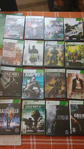 Coleccion 30 Juegos Xbox360 Fifa Pes Gears Cod