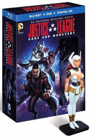 Dc Liga De La Justicia Dioses Y Monstruos / Bluray + Replica