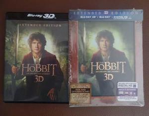 El Hobbit Un Viaje Inesperado Blu Ray Extendida 3d Subtitulo