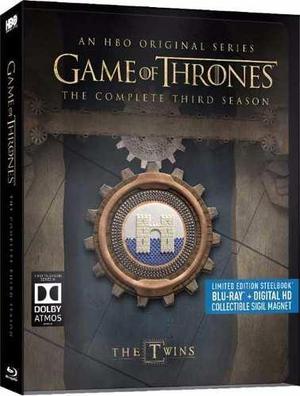 Game Of Thrones 3 / Juego De Tronos 3 - Steelbook Bluray !!