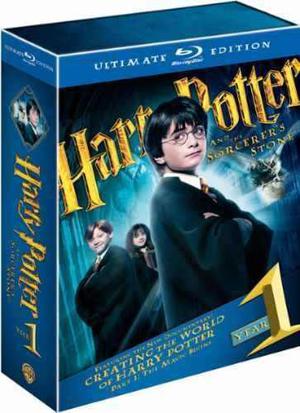 Harry Potter 1 Ultimate Edition Blu Ray 4 Disc Amazing