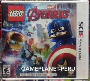 Lego Marvel Avengers Para 3ds Ya Disponible-delivery
