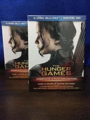 Los Juegos Del Hambre - 4 Films Collection Blu-ray - Stock!