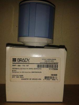 Marquillas Termocontraibles Brady Pspt-500-175-wt