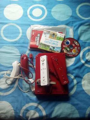 Nintendo Wii Rojo Sin Flashear