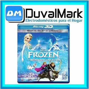 Pelicula Frozen 3d Una Aventura Congelada Bluray 3d Original
