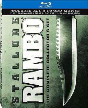 Rambo: Bluray Set De Colección Completa 4 Películas