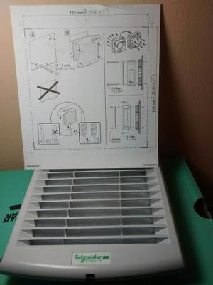 Rejilla De Salida Con Filtro Schneider