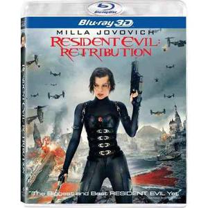 Resident Evil 5: Retribution Blu Ray 3d 2 Discos Amazing