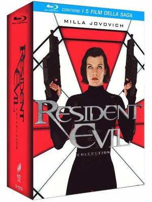 Resident Evil Colección Completa Blu Ray 5peliculas - Emk