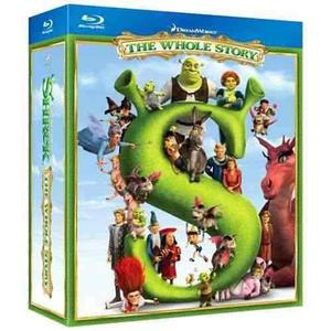 Sherk The Wole Story: Blu-ray Set De 4 Discos Navidad