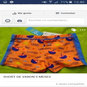 Shorcitos para Playa O Piscina