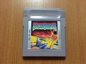 Solar Strikerstrike Nintendo Gameboy Game Boy