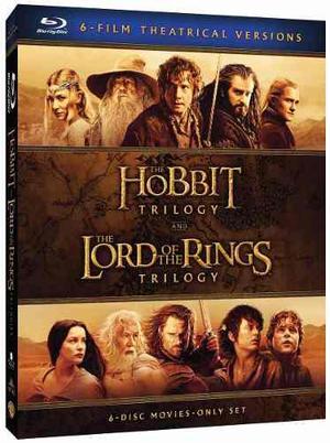 Trilogias Del Señor De Los Anillos Y El Hobbit / Bluray !!