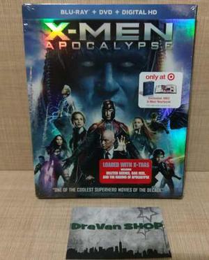 X-men Apocalypse Blu-ray Steelbook, Art Book. Stock