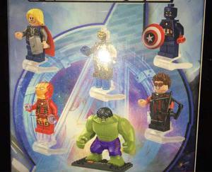 12 Juguetes Compatible Lego Comic Dc Y Marvel Vengadores