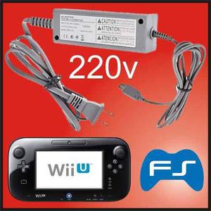 Adaptador Fuente Corriente 220v Wiiu Cargador Control Tablet
