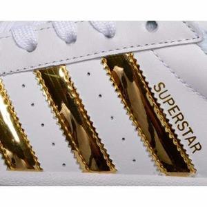 Adidas Superstar Doradas En Caja Stock- 100% Originales