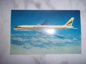 Antigua Postal De Coleccion De Aerolineas Panagra