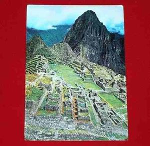 Antigua Postal Machu Picchu 1982 Aeroperu V General Reparaz