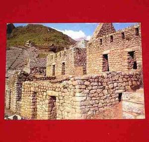 Antigua Postal Machu Picchu Aspecto Ruinas Eismann Cusco