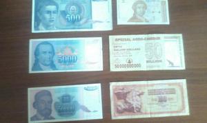 Billetes originales internacionales 10 s/.