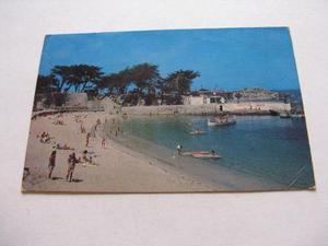 Burun Danga: Antigua Postal + Estampilla Monterey P1-b2 Ppl