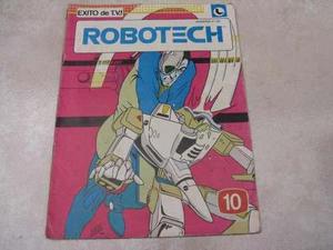Burun Danga: Antiguo Comic Robotec Nº 10 1986 Argentina Cco