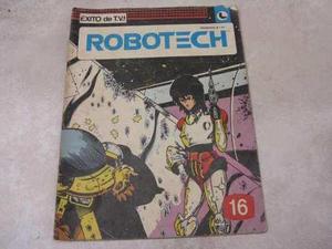 Burun Danga: Antiguo Comic Robotec Nº 16 1986 Argentina Cco